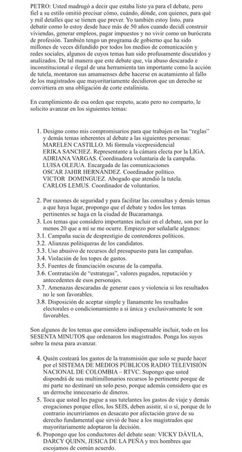 Rodolfo Hernández acepta debate con