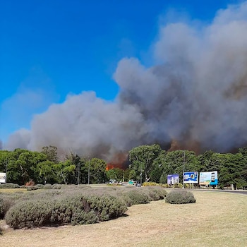 El siniestro se produjo cerca