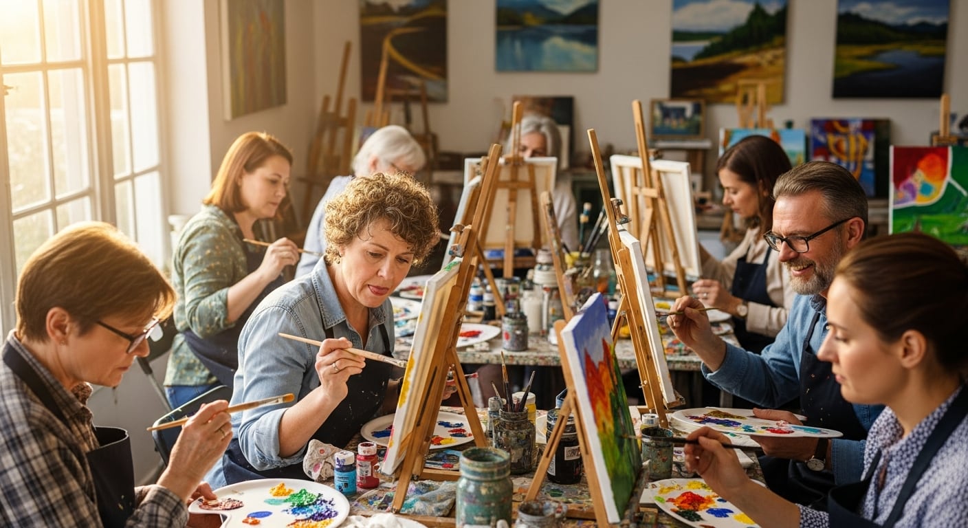 El estudio respalda el valor de promover actividades artísticas y lúdicas en políticas públicas para mejorar la calidad de vida y el bienestar cognitivo en todas las edades - (Imagen Ilustrativa Infobae)