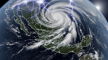 Onda tropical No. 2 se desplaza sobre México con lluvias intensas, descargas eléctricas y granizo: estos son los estados afectados