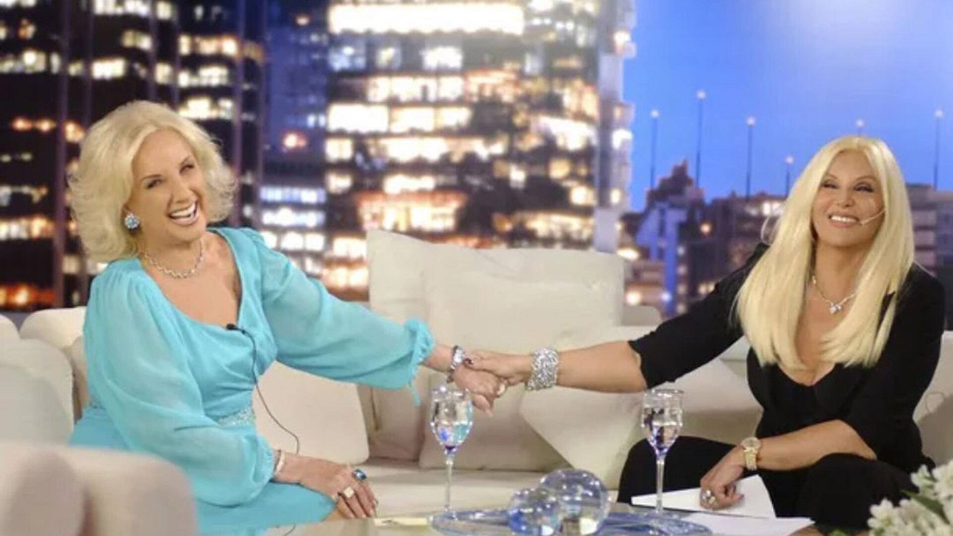 Mirtha en el libing de Susana, una amistad inalterable