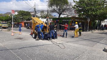 Dos hombres murieron al caer