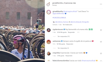 El mensaje de Rigoberto Urán, exciclista profesional colombiano, para Nairo Quintana a propósito de su retiro - crédito @nairoquincoficial/Instagram