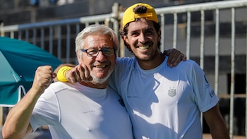 El emotivo reencuentro de Facundo