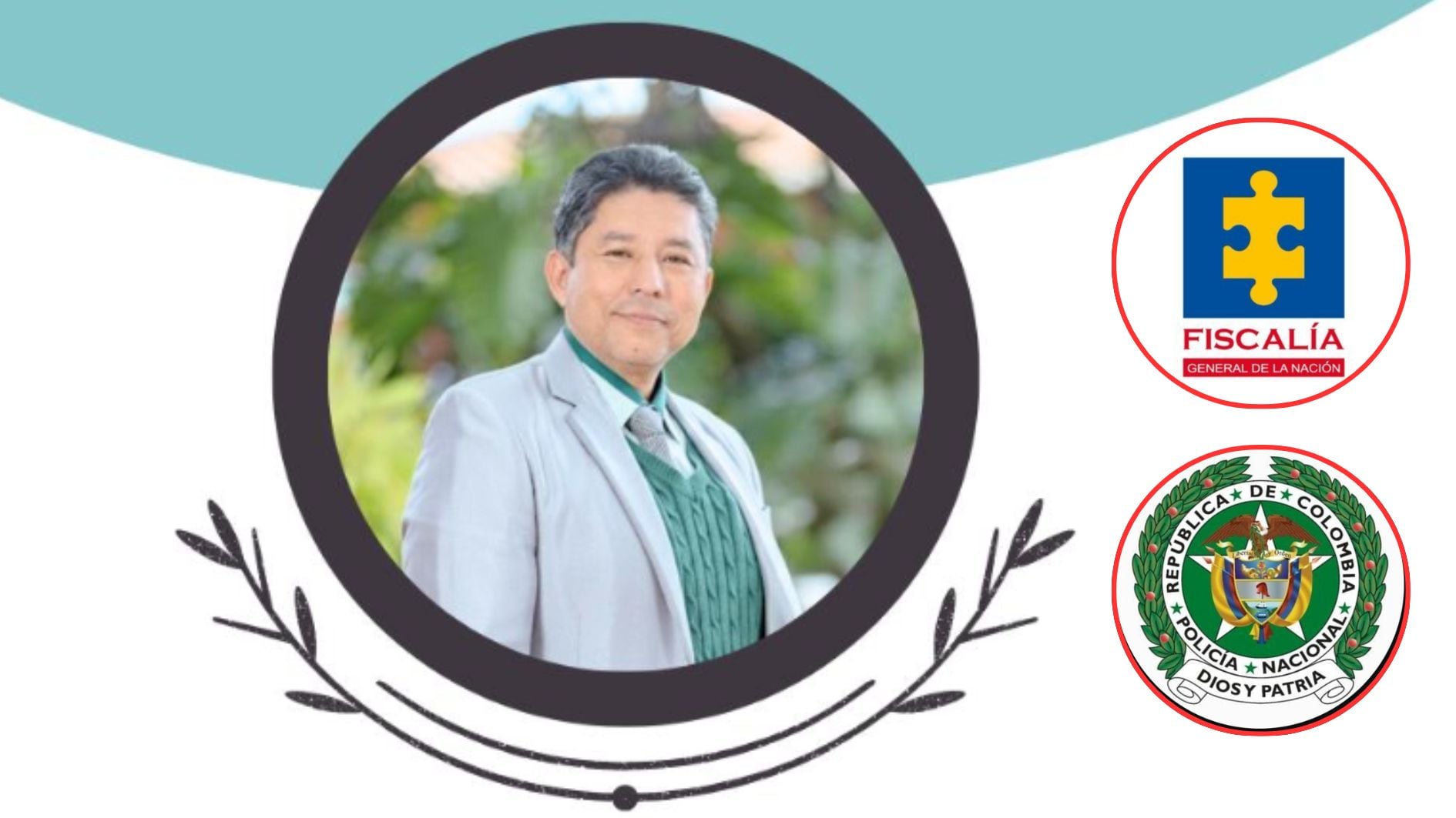 La Fiscalía solicitó medida de aseguramiento en centro carcelario para Álvaro Andrés Gómez Méndez, Arnold Stiven Páez Herrera, Sergio David Vásquez Rivera y Michael Andrés Chitiva Henao - crédito Universidad Externado/Facebook | @PoliciaBogota/X | @FiscaliaCol/X