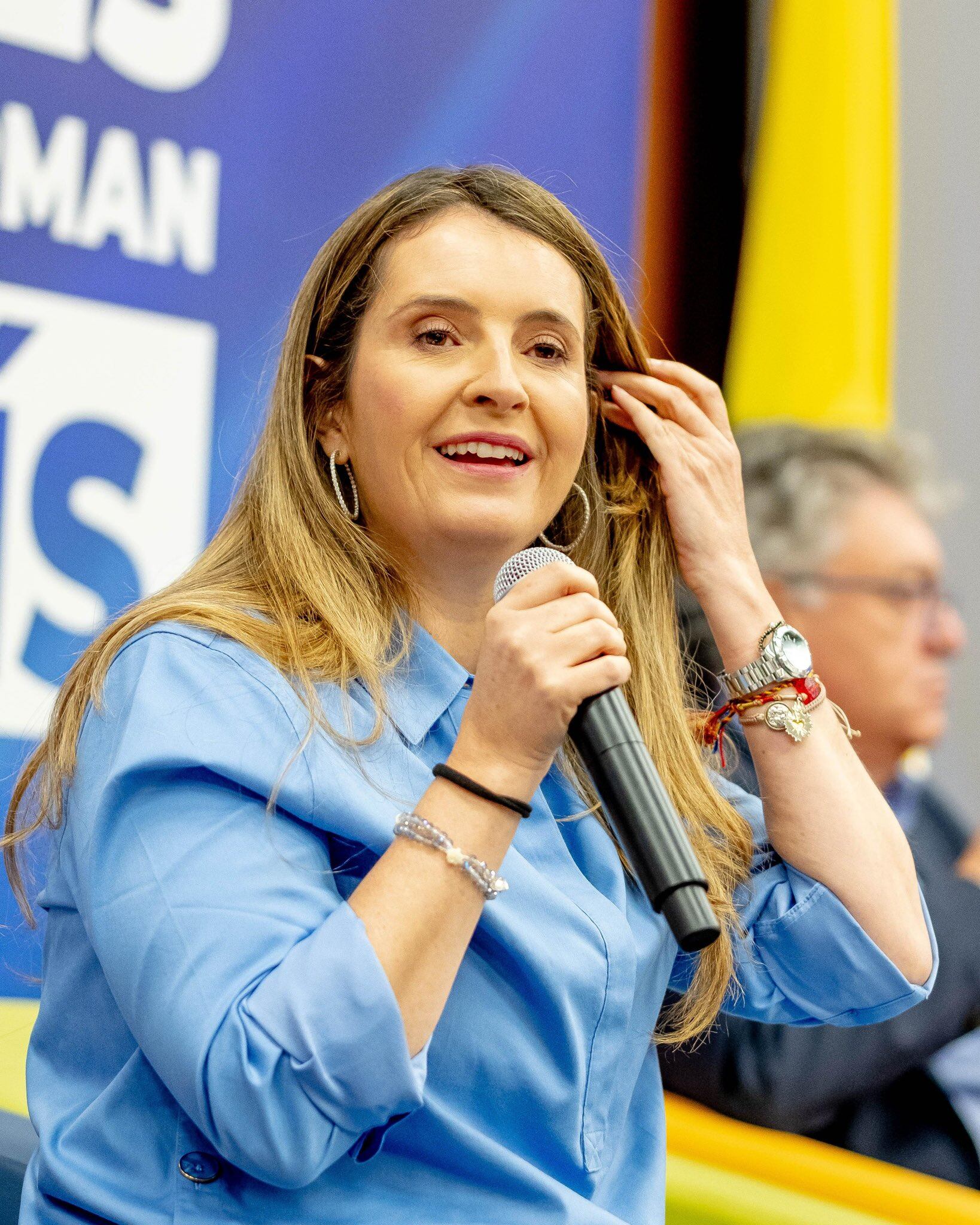 Paloma Valencia arrasa en la consulta y liderará la fórmula de la derecha en las elecciones - crédito @PalomaValenciaL/X