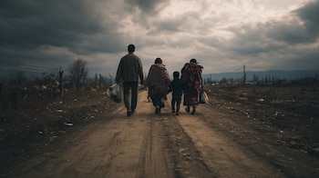 Comunidad Nahua, indígenas mexicanos, desplazamiento, senderos de la sierra, entorno rural, tradición cultural. - (Imagen Ilustrativa Infobae)