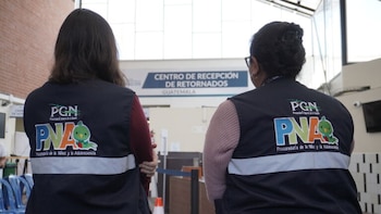 La Procuraduría General de la Nación atendió a 489 menores guatemaltecos no acompañados tras su retorno entre enero y julio de 2026