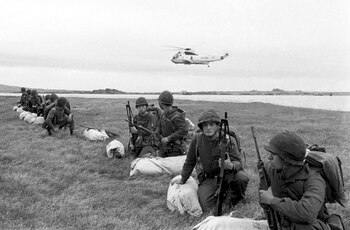 El helicóptero Sea King de