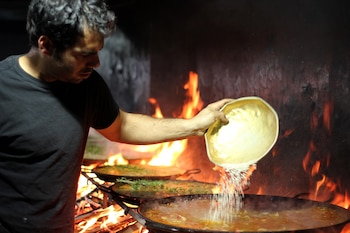 Marcos Margós, maestro arrocero en Las Bairetas, Chiva (Web del restaurante)