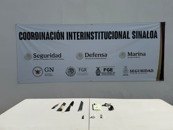 Esto fue asegurado en el penal sinaloense el pasado 21 de julio. Crédito: SSP Sinaloa