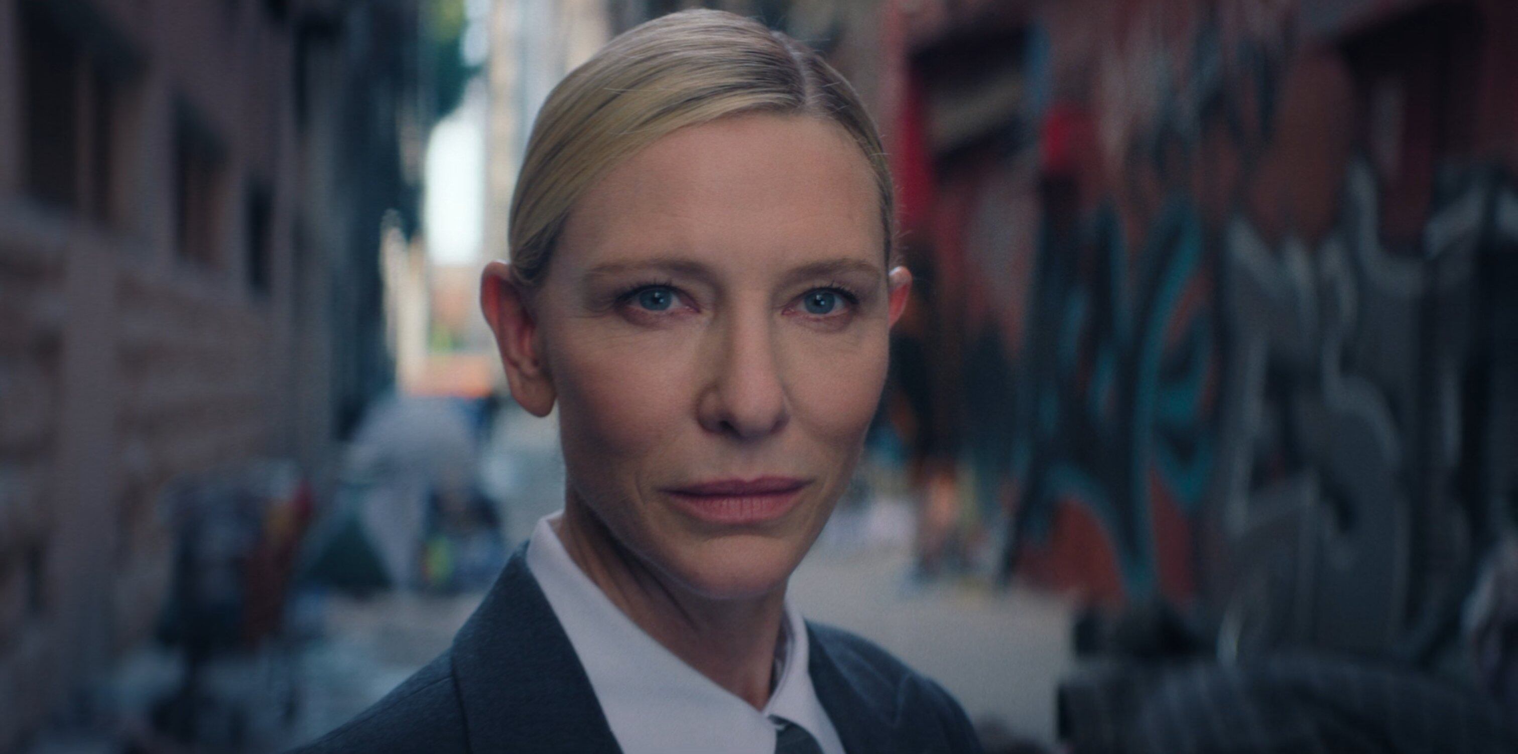 La presencia de Blanchett fue acreditada como “aparición especial”, lo que deja al aire la posibilidad de ser un personaje permanente en el universo de Squid Game (Captura: Netflix)
