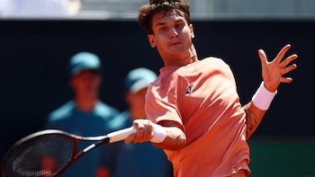 Camilo Ugo Carabelli se hizo fuerte en Marrakech y pasó a cuartos de final en un partidazo