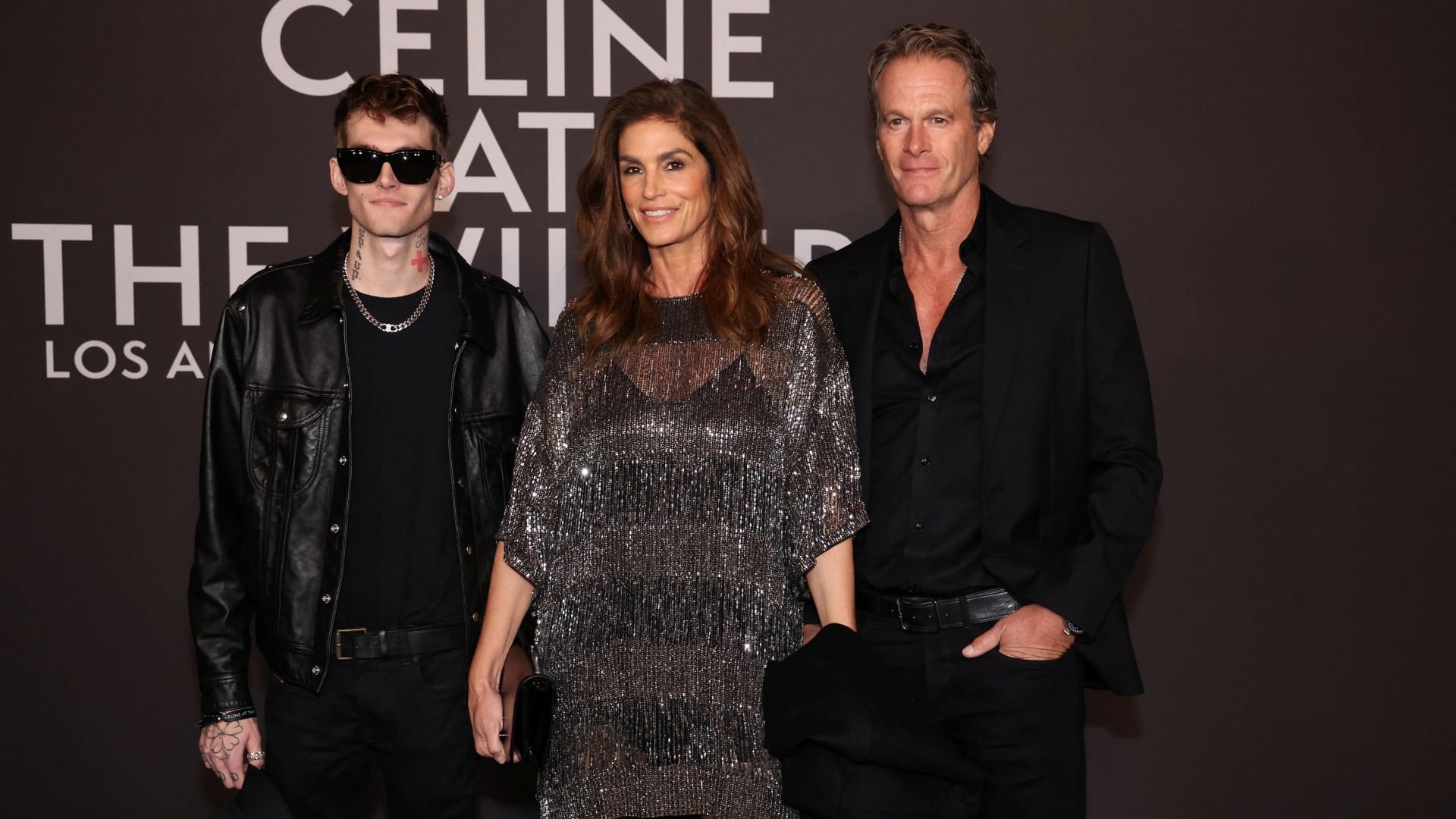 Cindy Crawford y Rande Gerber estuvieron junto a Presley durante años de dificultades. (Reuters)