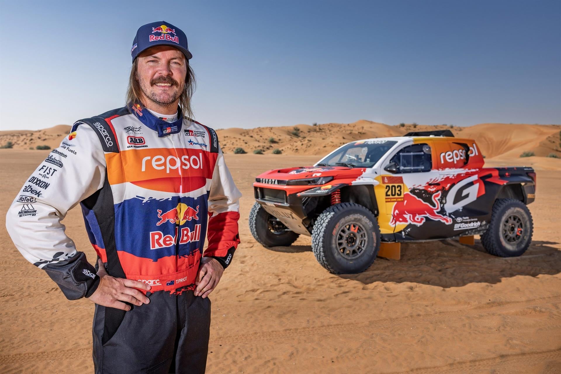 Toby Price: «El Dakar es extremadamente impredecible y el mayor desafío es mantener todo bajo control»