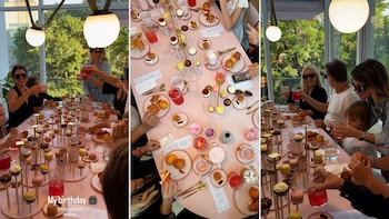 Wanda Nara continuó con la celebración de su cumpleaños: merienda en familia en un encuentro íntimo y lleno de amor