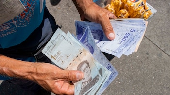 La inflación en Venezuela afecta enormemente a los ahorros de los venezolanos. Foto: EFE