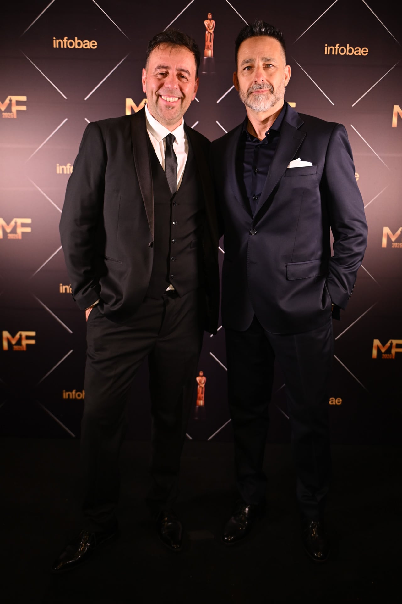 Diego Notario Y Pablo Bricker en la gala de los Martín Fierro de Radio 2026