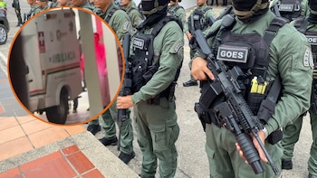 Los siete uniformados fueron trasladados