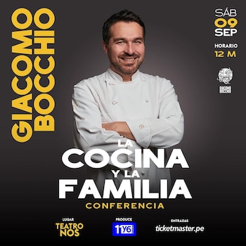 Giacomo Bocchio dará conferencia de