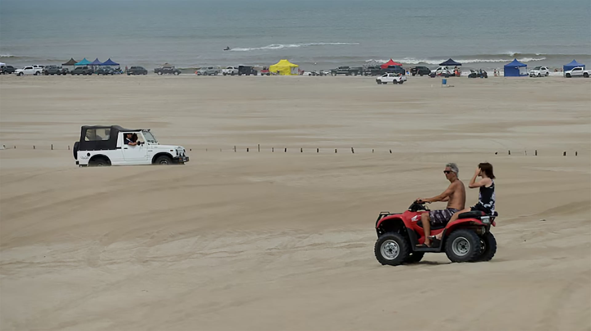 Cómo es “La Frontera”, la zona de Pinamar donde todos los años hay accidentes graves y muertes por los cuatriciclos