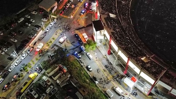 Qué causó la explosión afuera