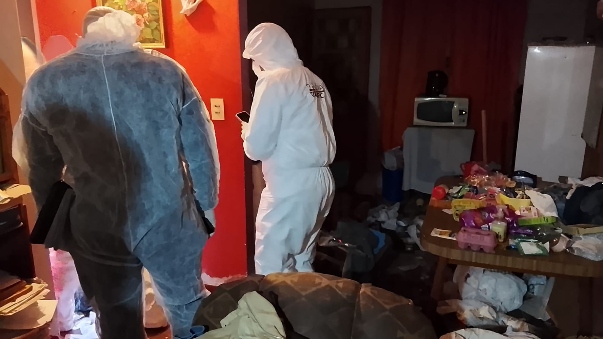 El hallazgo se produjo el sábado por la noche, cerca de las 22.30, en un departamento de la chacra 32-33 de Posadas, Misiones