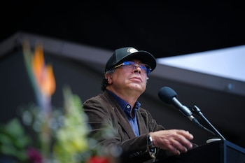 El presidente Gustavo Petro atacó