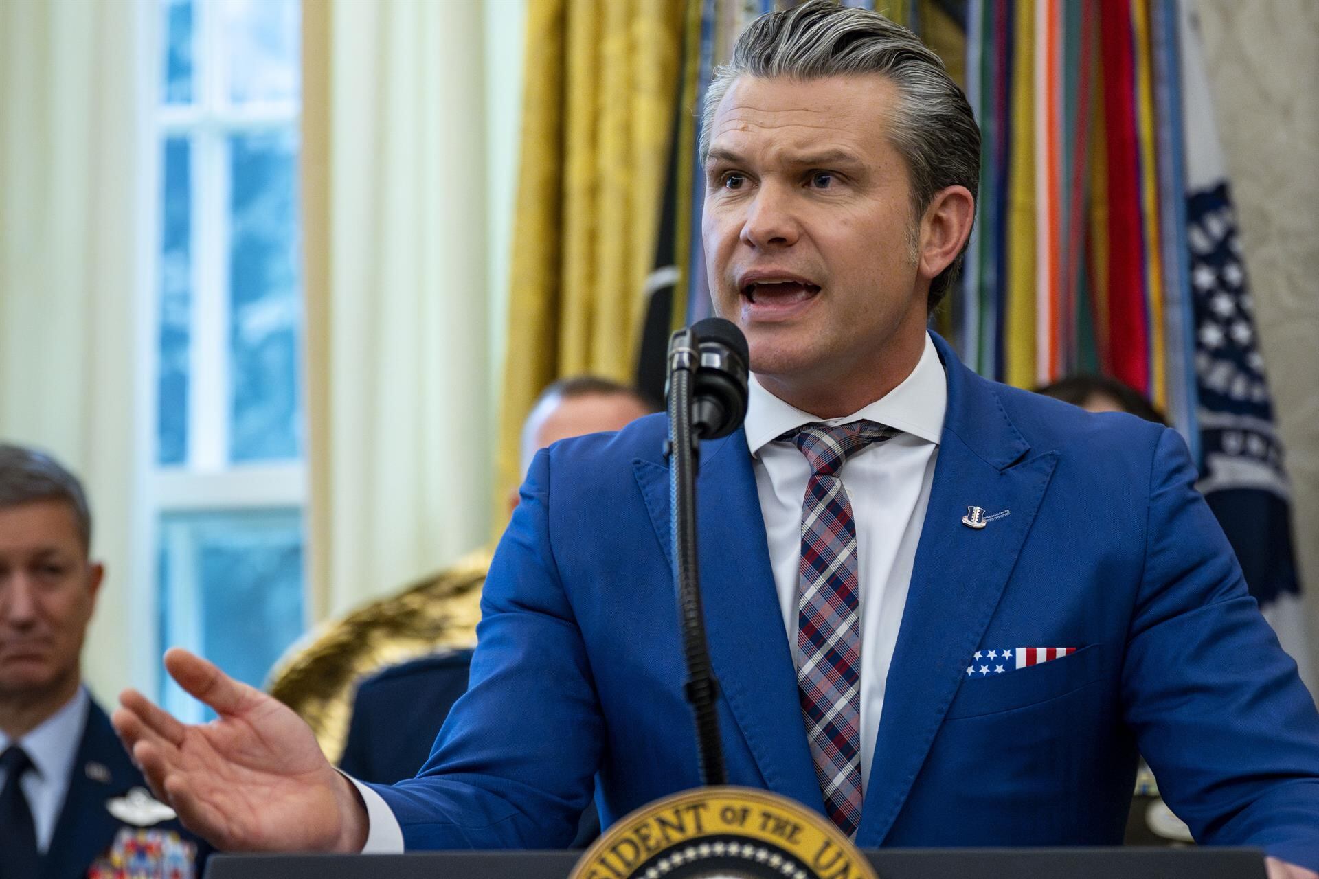 Pete Hegseth, jefe del Pentágono