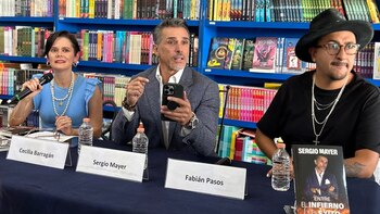 Sergio Mayer durante la presentación