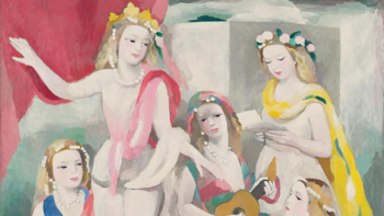 La belleza de la semana: “El ensayo” de Marie Laurencin