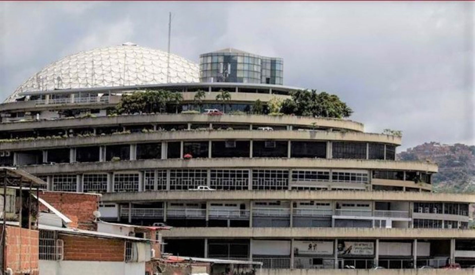 El Helicoide, la cárcel en donde se encuentran alojados presos políticos y extranjeros en Caracas