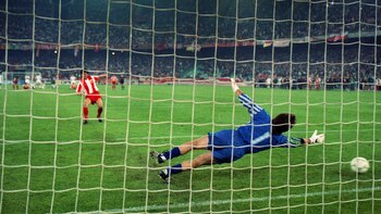 Pascal Olmeta marca su gol