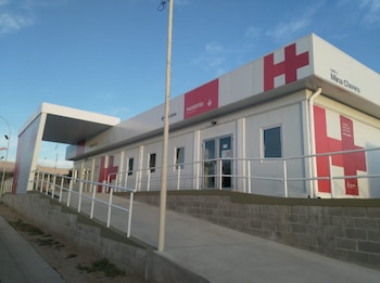 La víctima fue trasladada de urgencia al Hospital Luis María Bellodi, donde el personal médico confirmó su fallecimiento