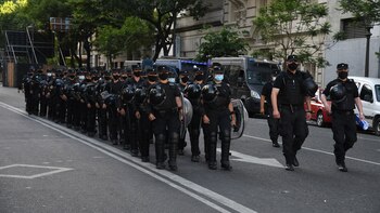 Efectivos de la Policía Federal