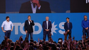 El candidato oficialista a alcalde