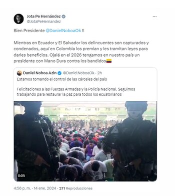 Senador Jota Pe Hernández destacó