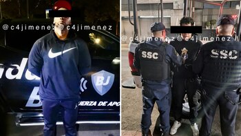 Los dos detenidos fueron trasladados