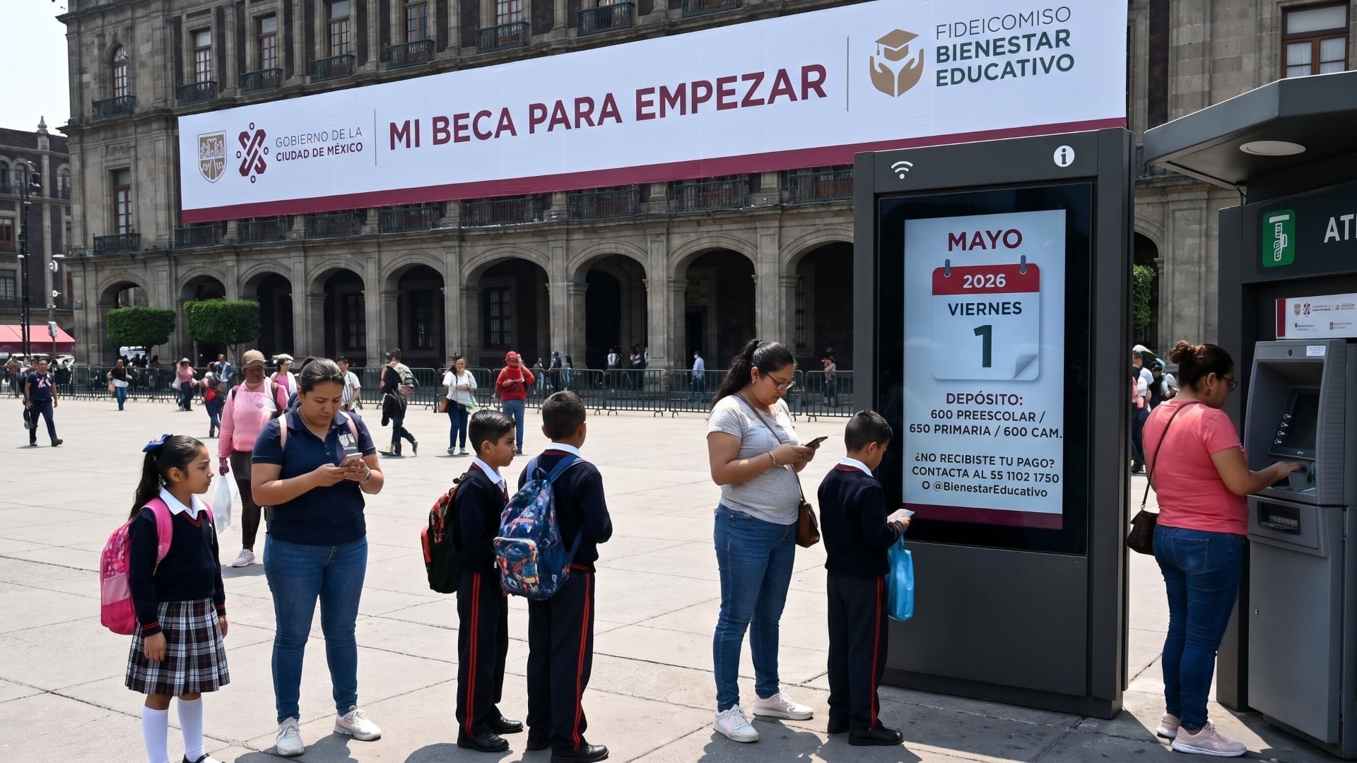 El registro de nuevo ingreso a Mi Beca para Empezar del ciclo escolar 2026-2027 estará abierto del 31 de agosto al 30 de octubre para estudiantes inscritos en escuelas públicas de la Ciudad de México (Imagen Ilustrativa Infobae)