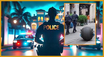 Al mejor estilo de RoboCop,