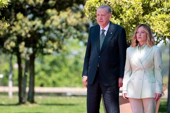 La primera ministra italiana Giorgia