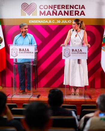 La gobernadora Marina del Pilar Ávila Olmeda informó que durante su administración han sido aseguradas más de 8 mil armas de fuego en Baja California