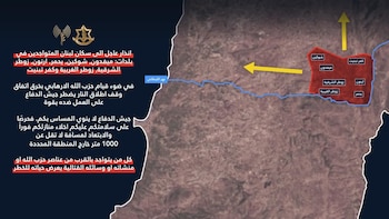 Israel ordena evacuar siete municipios libaneses situados al norte del río Litani