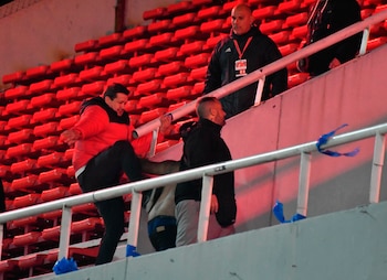 La barra de Independiente sacó