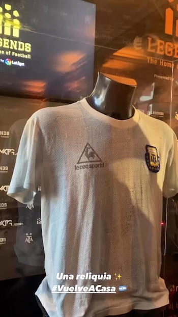 El frente de la casaca