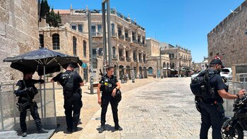 Una patrulla de la Policía