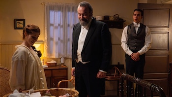 María siente que su hija tiene dos padres en 'La Promesa' (RTVE).