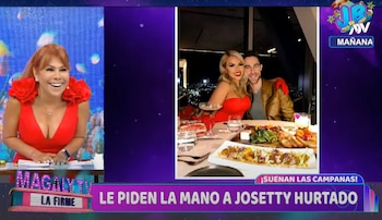 Josetty Hurtado se comprometió con