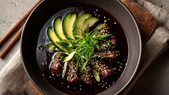 El aguachile negro de arrachera