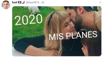 Uno de los posteos en